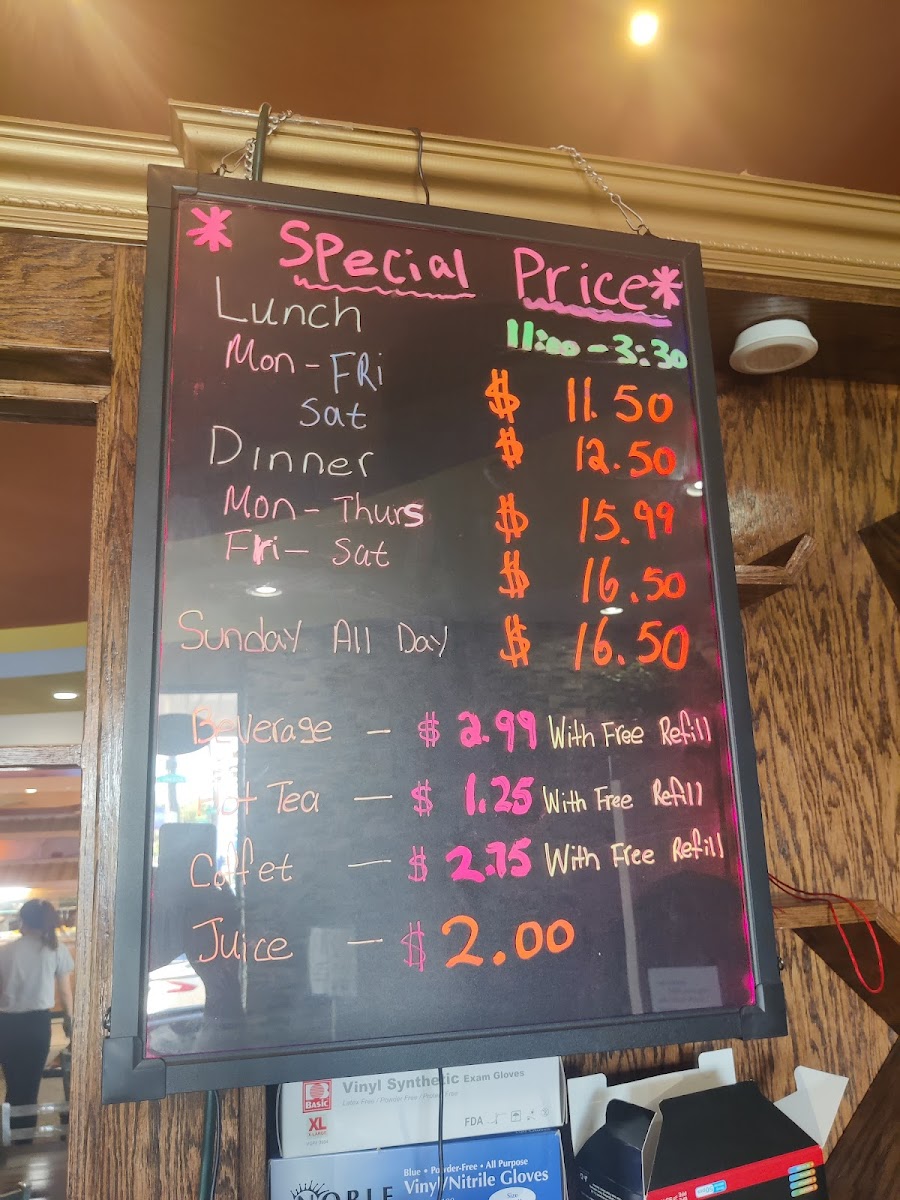 Panasian Buffet Menu - Image 5